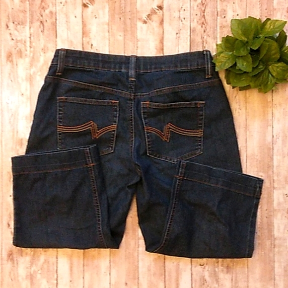 Merona women's 2R Fit4 Crop Capri jeans (J5) - Picture 3 of 3